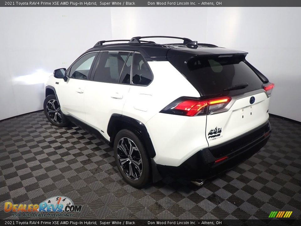 2021 Toyota RAV4 Prime XSE AWD Plug-In Hybrid Super White / Black Photo #14