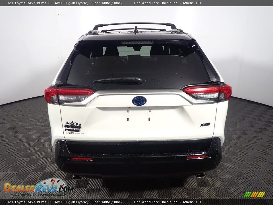 2021 Toyota RAV4 Prime XSE AWD Plug-In Hybrid Super White / Black Photo #15