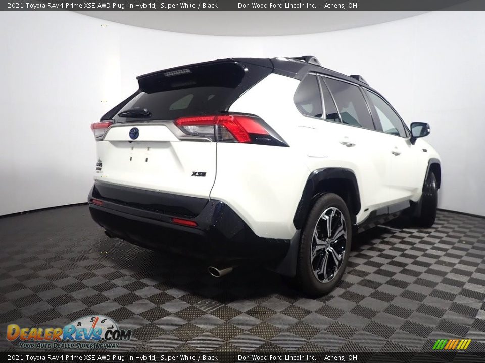 2021 Toyota RAV4 Prime XSE AWD Plug-In Hybrid Super White / Black Photo #19