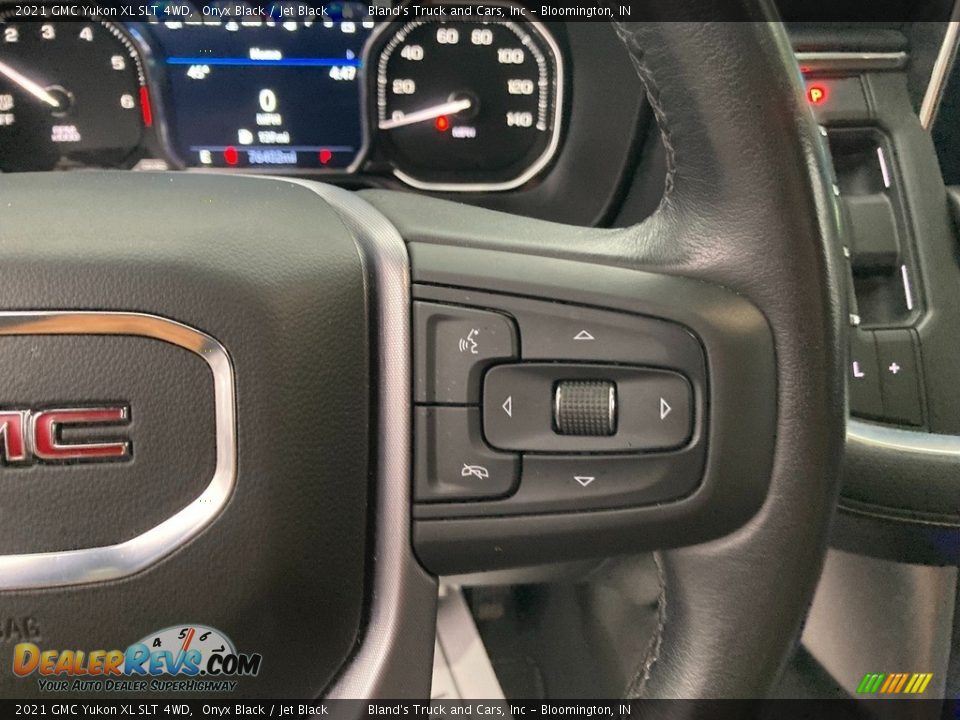 2021 GMC Yukon XL SLT 4WD Steering Wheel Photo #15