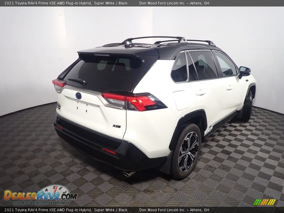 2021 Toyota RAV4 Prime XSE AWD Plug-In Hybrid Super White / Black Photo #20