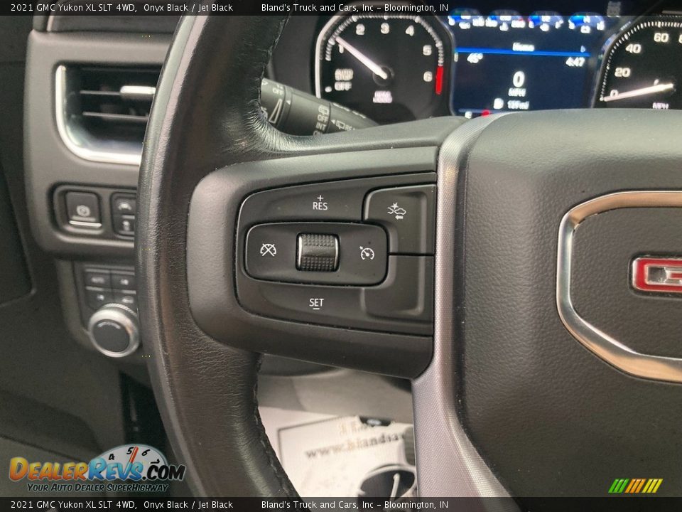 2021 GMC Yukon XL SLT 4WD Steering Wheel Photo #16