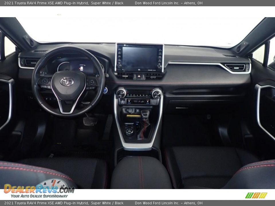 Dashboard of 2021 Toyota RAV4 Prime XSE AWD Plug-In Hybrid Photo #25