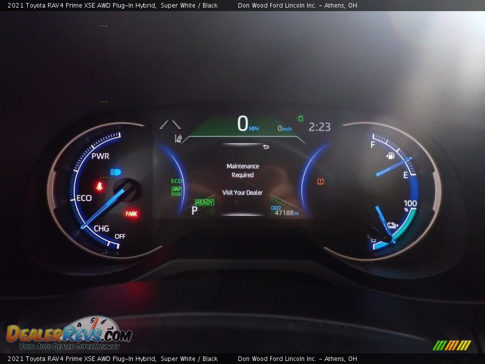 2021 Toyota RAV4 Prime XSE AWD Plug-In Hybrid Gauges Photo #29