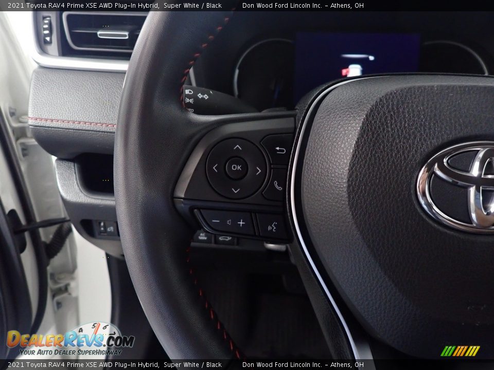 2021 Toyota RAV4 Prime XSE AWD Plug-In Hybrid Steering Wheel Photo #30