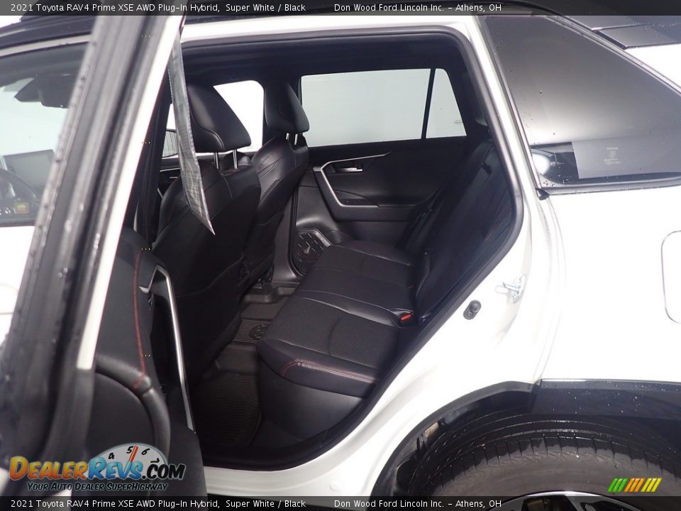 Rear Seat of 2021 Toyota RAV4 Prime XSE AWD Plug-In Hybrid Photo #36