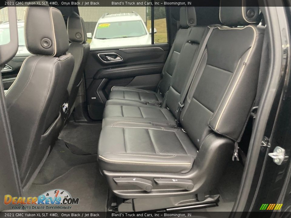 Rear Seat of 2021 GMC Yukon XL SLT 4WD Photo #36