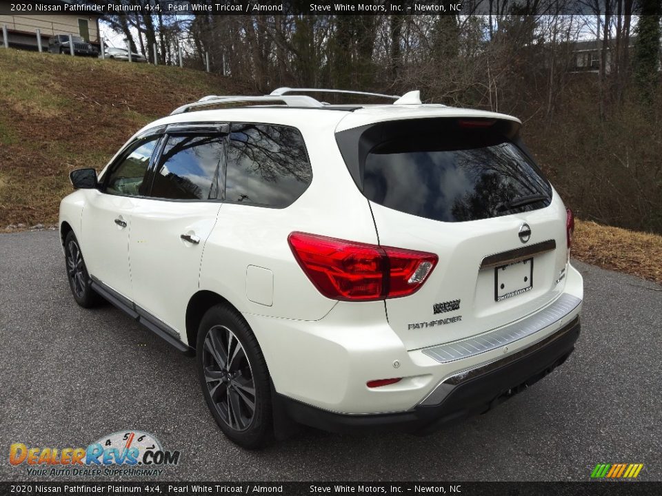 2020 Nissan Pathfinder Platinum 4x4 Pearl White Tricoat / Almond Photo #10