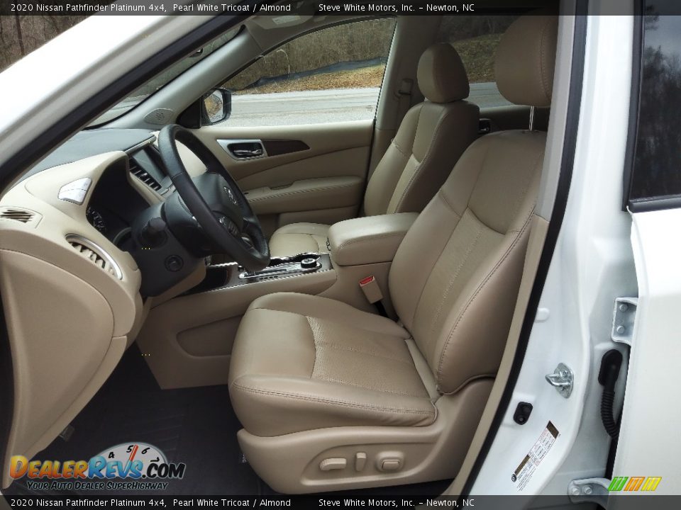 Almond Interior - 2020 Nissan Pathfinder Platinum 4x4 Photo #12