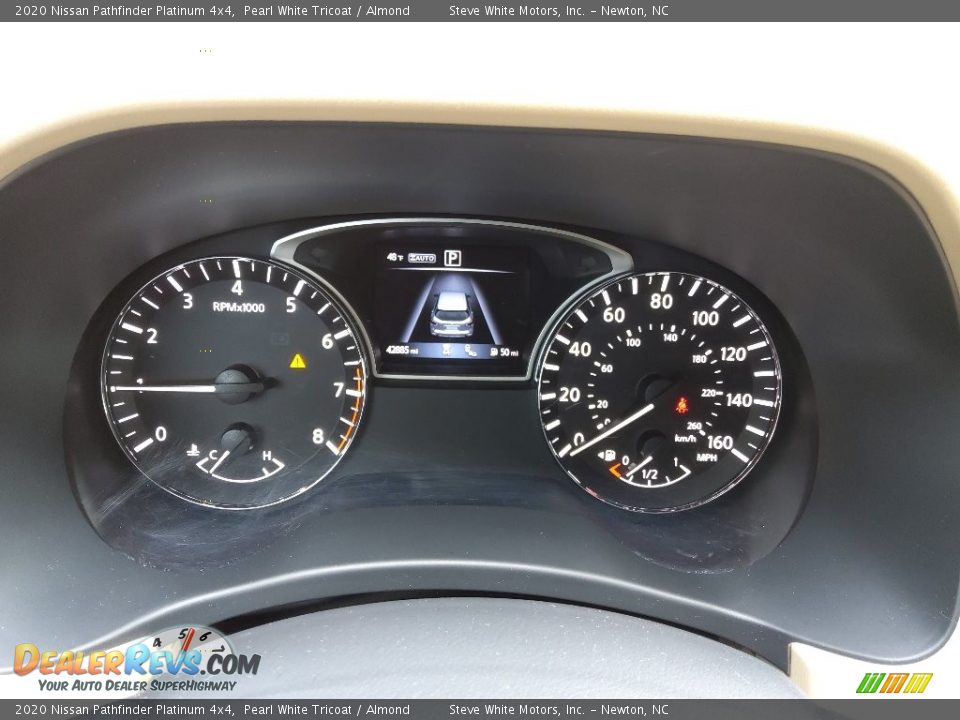 2020 Nissan Pathfinder Platinum 4x4 Gauges Photo #25