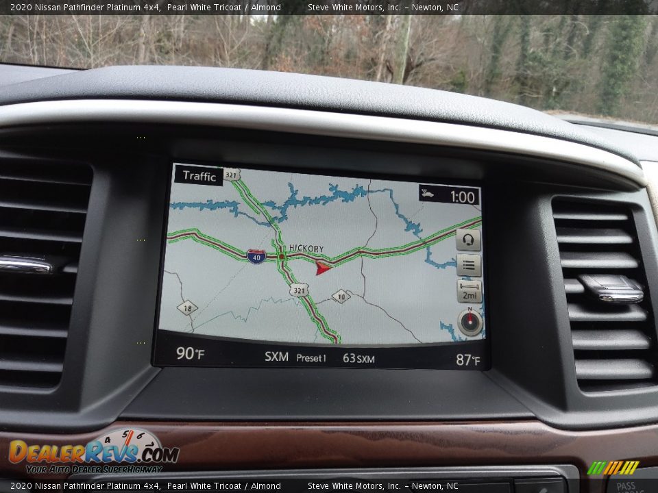 Navigation of 2020 Nissan Pathfinder Platinum 4x4 Photo #27