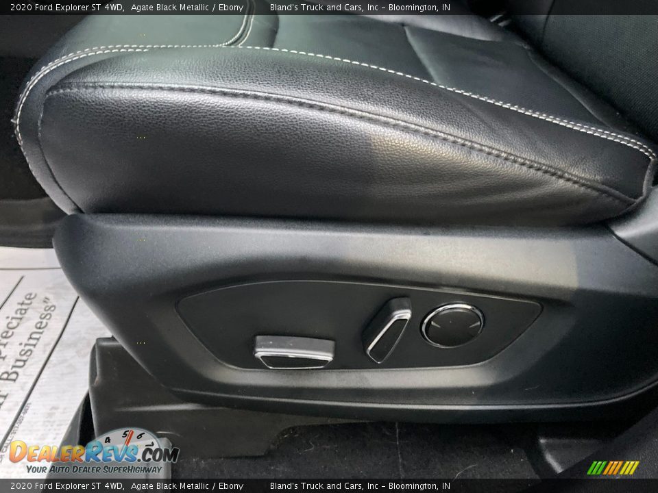 2020 Ford Explorer ST 4WD Agate Black Metallic / Ebony Photo #15