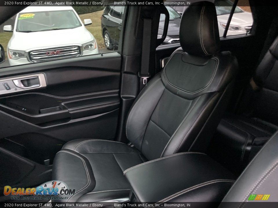 2020 Ford Explorer ST 4WD Agate Black Metallic / Ebony Photo #17