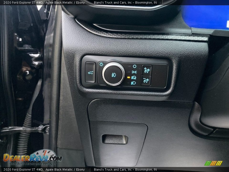 2020 Ford Explorer ST 4WD Agate Black Metallic / Ebony Photo #22