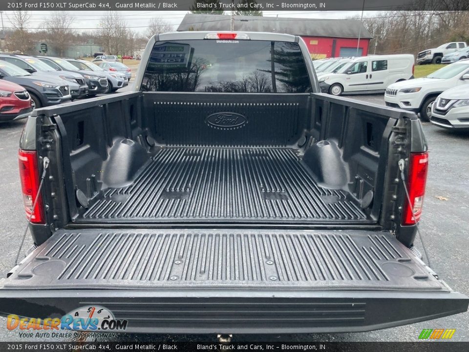 2015 Ford F150 XLT SuperCab 4x4 Guard Metallic / Black Photo #6