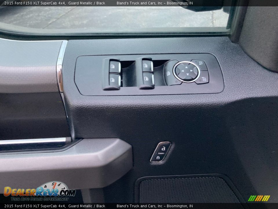 2015 Ford F150 XLT SuperCab 4x4 Guard Metallic / Black Photo #10