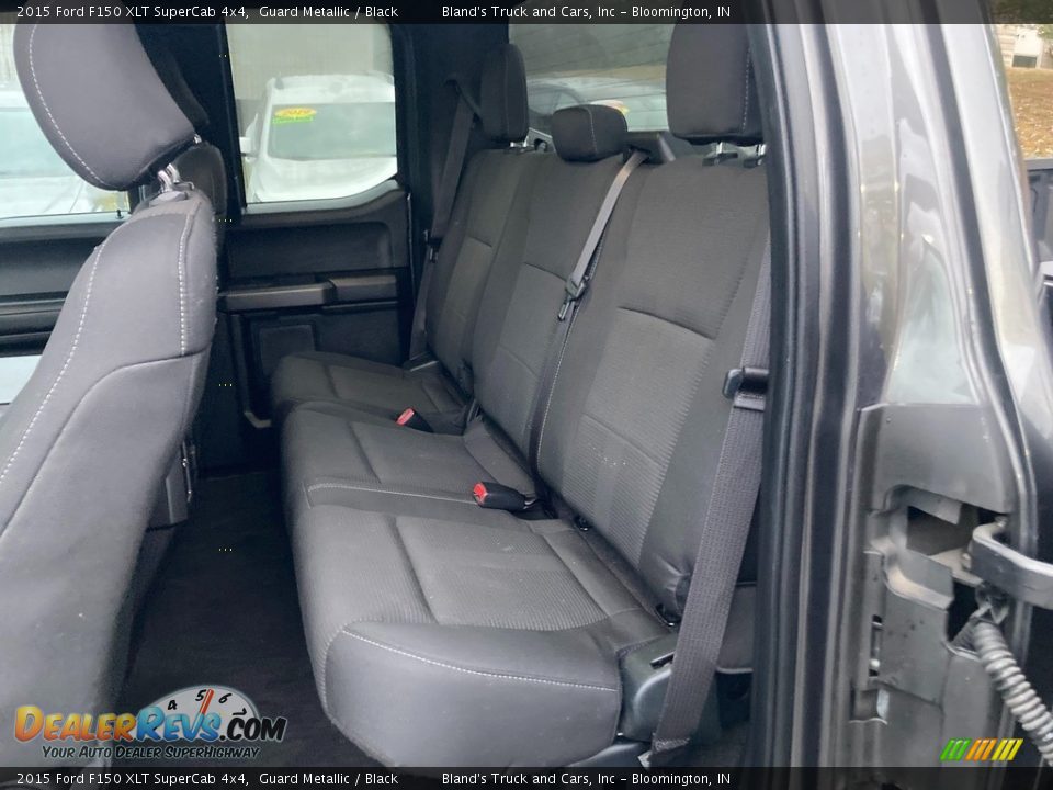 2015 Ford F150 XLT SuperCab 4x4 Guard Metallic / Black Photo #13