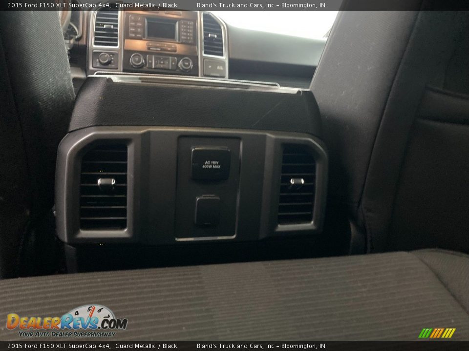 2015 Ford F150 XLT SuperCab 4x4 Guard Metallic / Black Photo #14