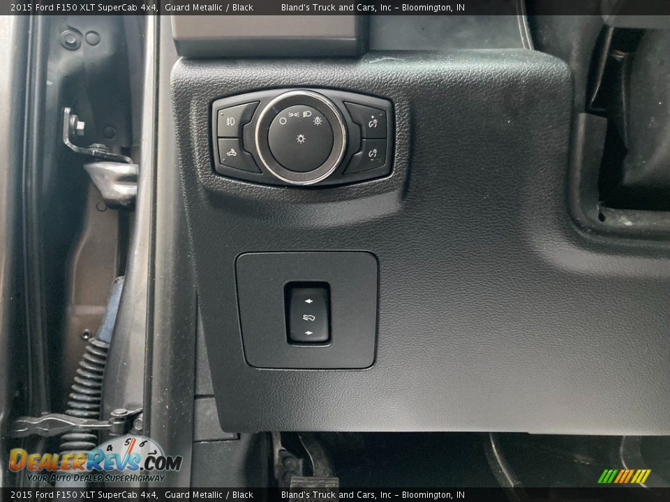 2015 Ford F150 XLT SuperCab 4x4 Guard Metallic / Black Photo #15