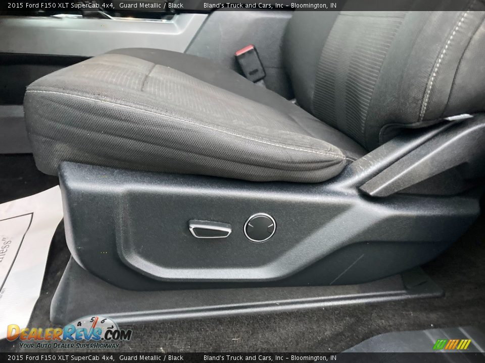 2015 Ford F150 XLT SuperCab 4x4 Guard Metallic / Black Photo #16