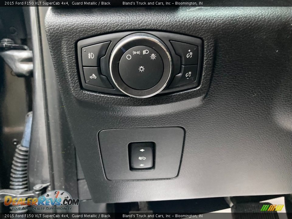 2015 Ford F150 XLT SuperCab 4x4 Guard Metallic / Black Photo #21