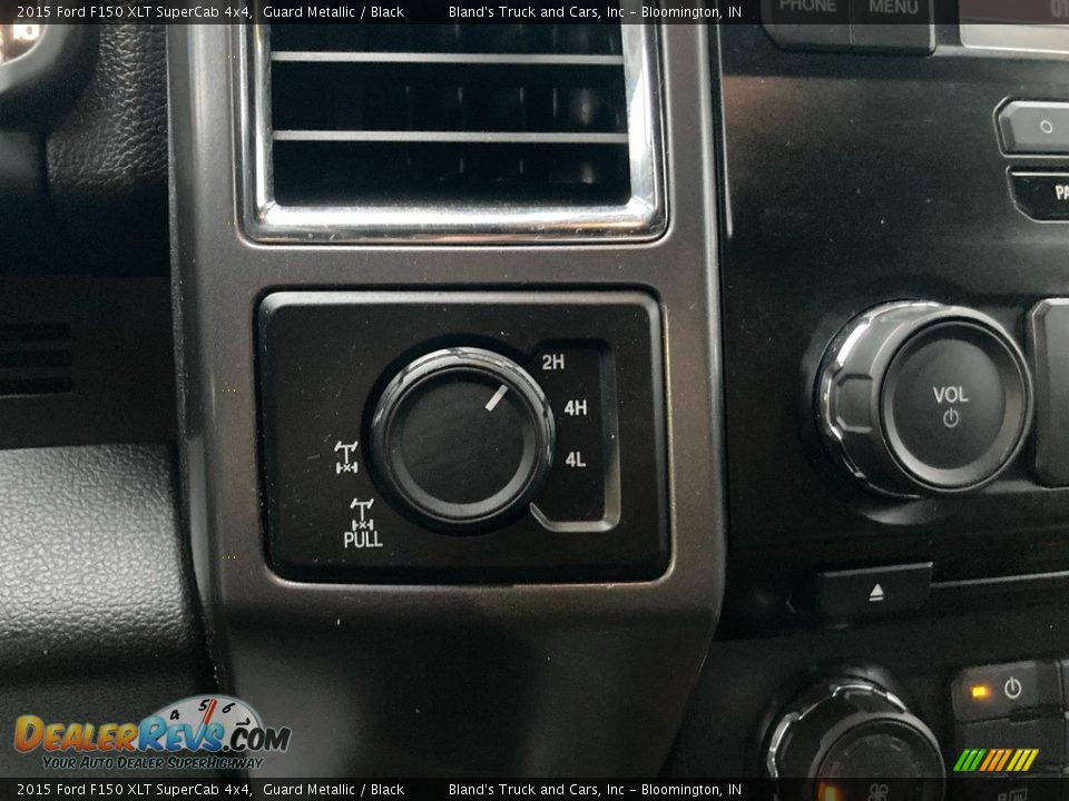 2015 Ford F150 XLT SuperCab 4x4 Guard Metallic / Black Photo #22