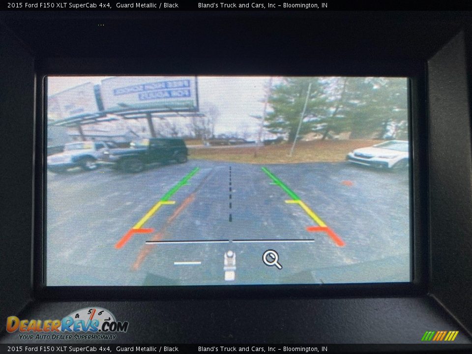 2015 Ford F150 XLT SuperCab 4x4 Guard Metallic / Black Photo #24
