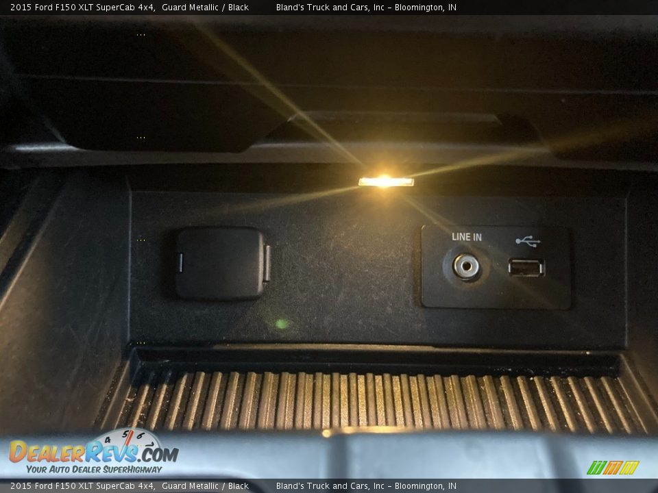 2015 Ford F150 XLT SuperCab 4x4 Guard Metallic / Black Photo #28
