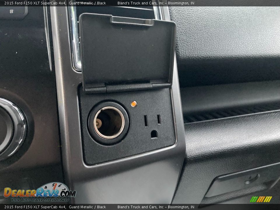 2015 Ford F150 XLT SuperCab 4x4 Guard Metallic / Black Photo #29