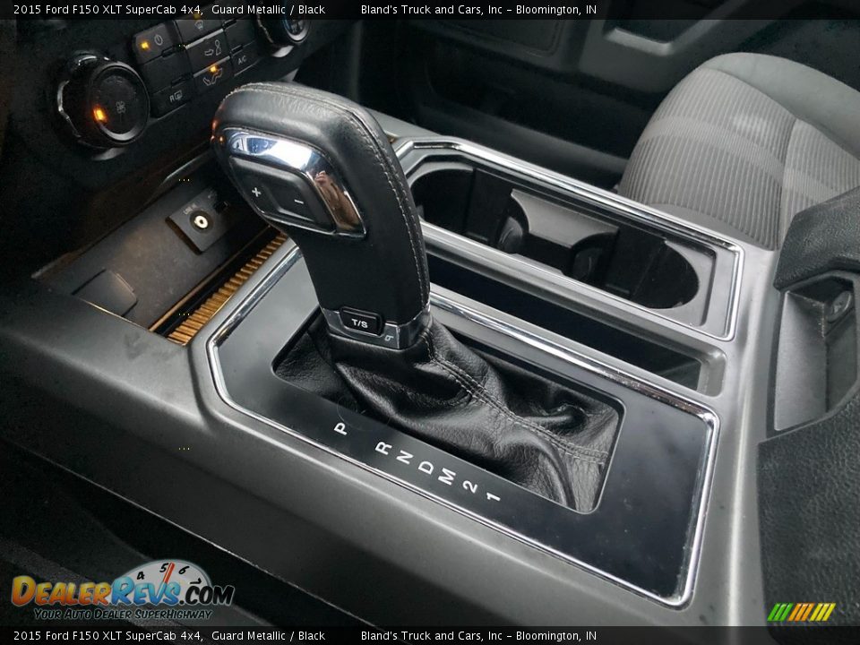 2015 Ford F150 XLT SuperCab 4x4 Guard Metallic / Black Photo #30