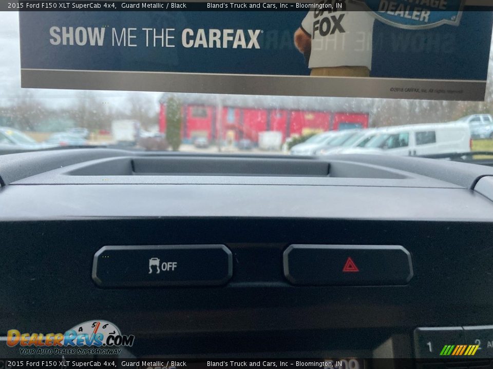 2015 Ford F150 XLT SuperCab 4x4 Guard Metallic / Black Photo #31