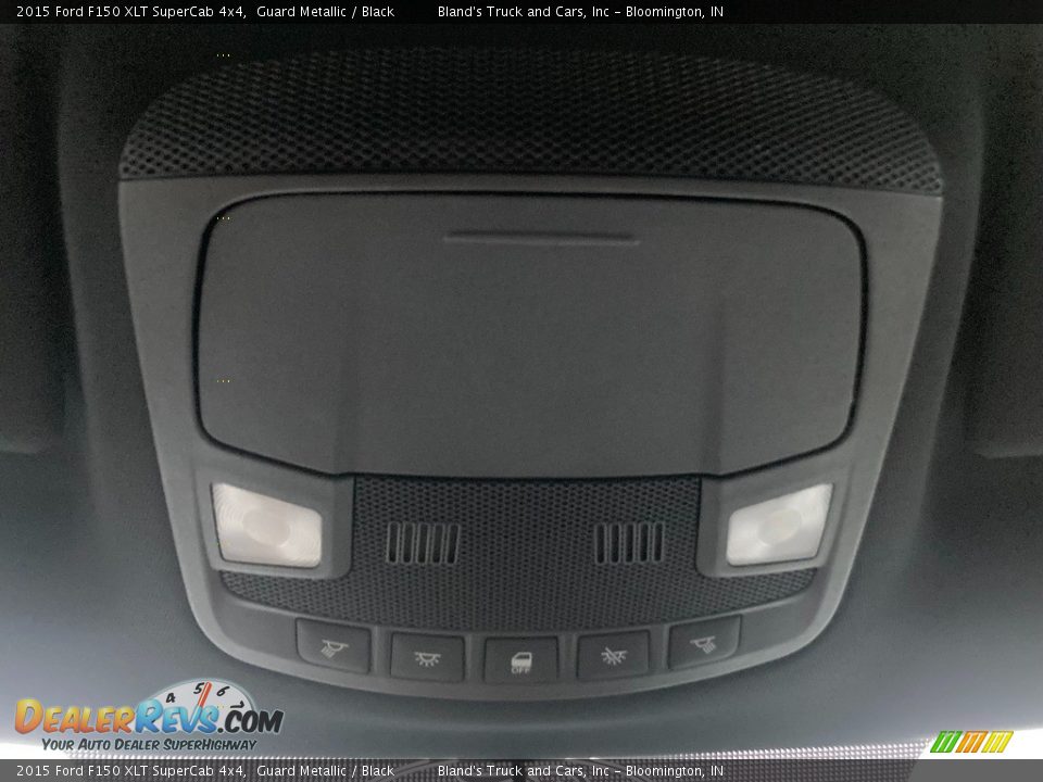 2015 Ford F150 XLT SuperCab 4x4 Guard Metallic / Black Photo #32
