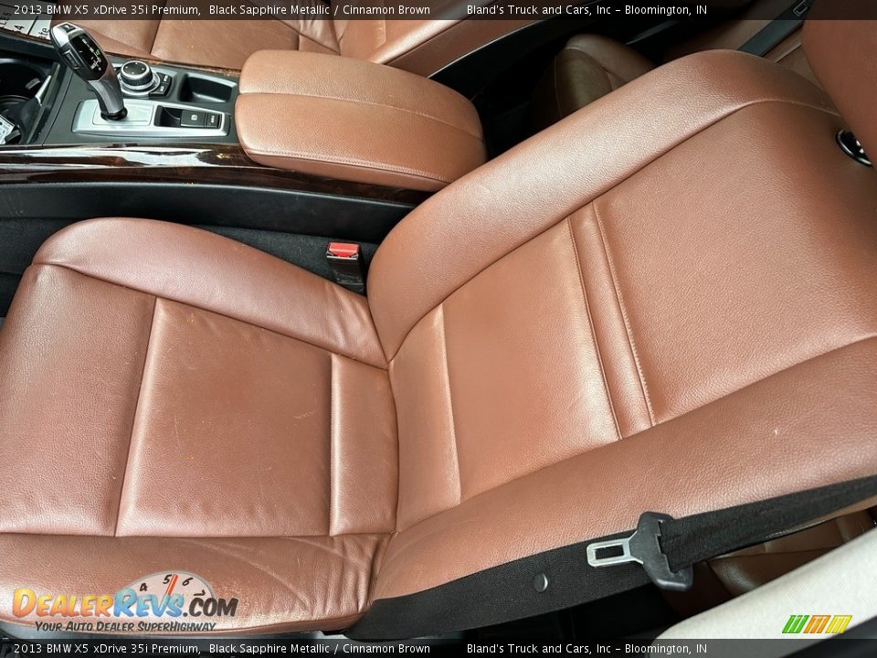 2013 BMW X5 xDrive 35i Premium Black Sapphire Metallic / Cinnamon Brown Photo #8