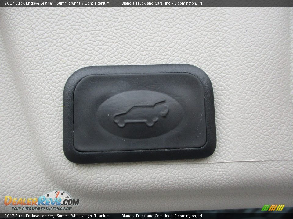 2017 Buick Enclave Leather Summit White / Light Titanium Photo #12