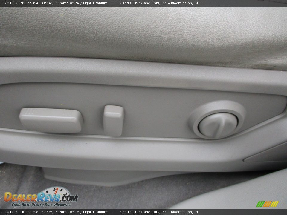 2017 Buick Enclave Leather Summit White / Light Titanium Photo #17