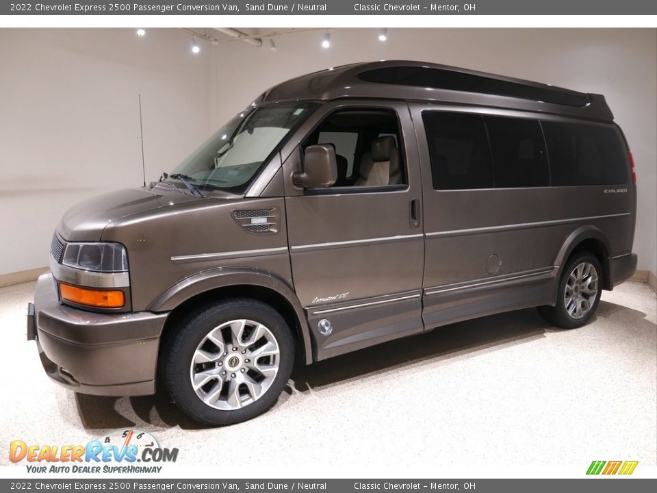 Sand Dune 2022 Chevrolet Express 2500 Passenger Conversion Van Photo #3