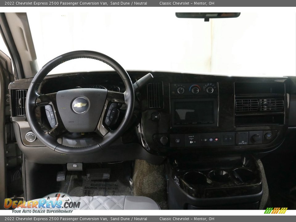 Dashboard of 2022 Chevrolet Express 2500 Passenger Conversion Van Photo #6