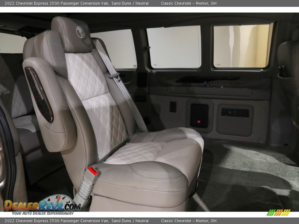 Rear Seat of 2022 Chevrolet Express 2500 Passenger Conversion Van Photo #20