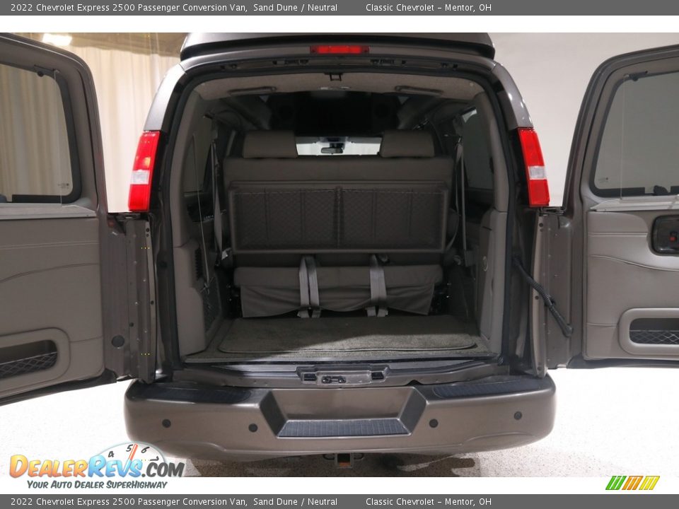 2022 Chevrolet Express 2500 Passenger Conversion Van Trunk Photo #27