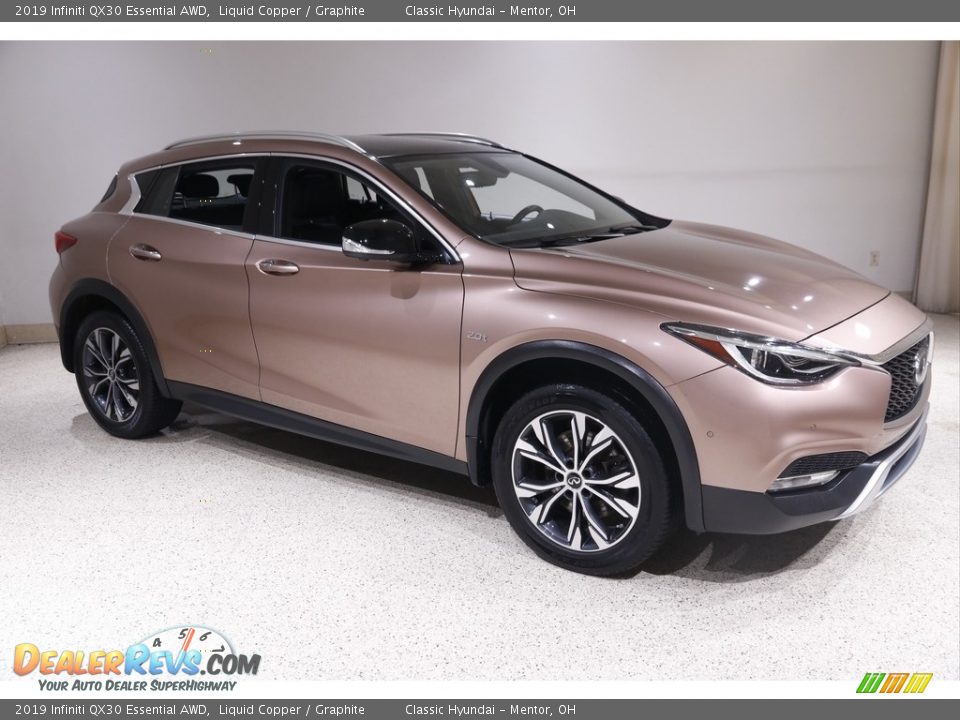 Liquid Copper 2019 Infiniti QX30 Essential AWD Photo #1