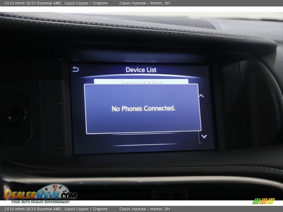 2019 Infiniti QX30 Essential AWD Liquid Copper / Graphite Photo #12