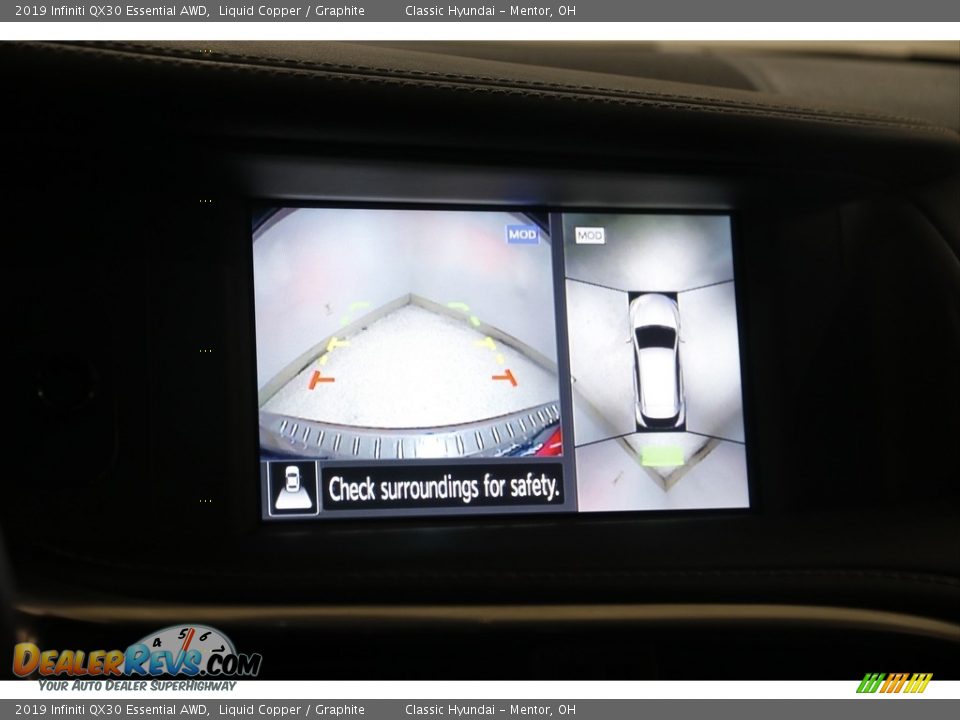 2019 Infiniti QX30 Essential AWD Liquid Copper / Graphite Photo #13