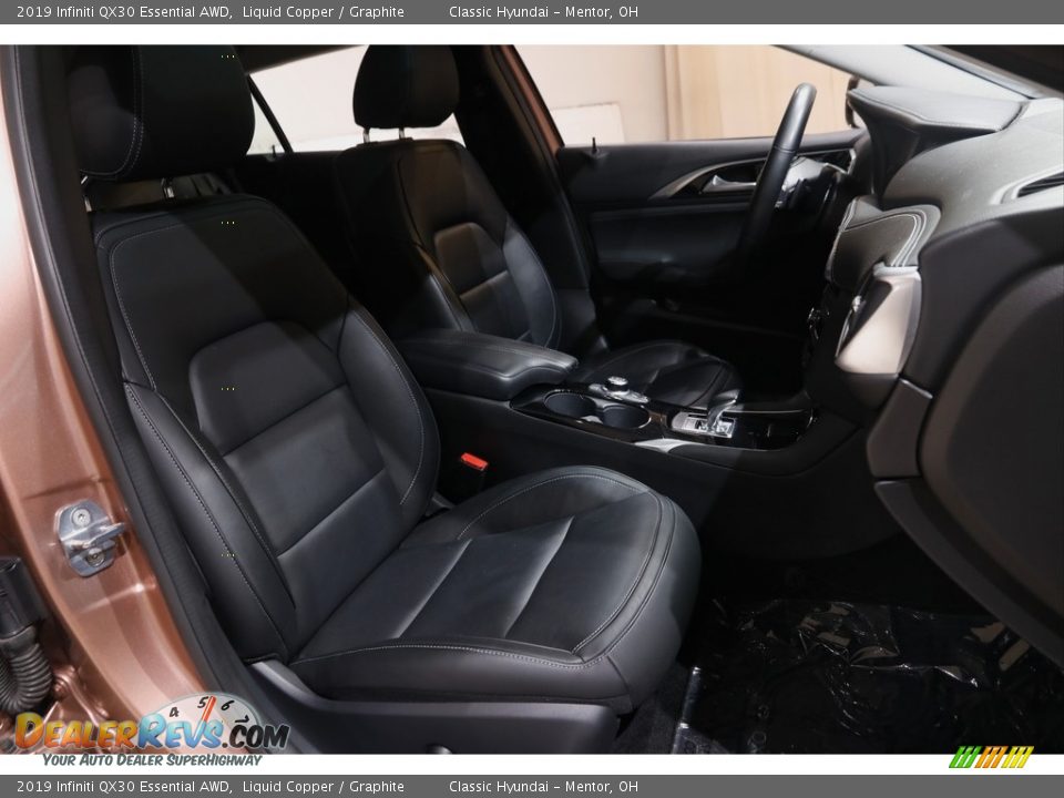 Front Seat of 2019 Infiniti QX30 Essential AWD Photo #17