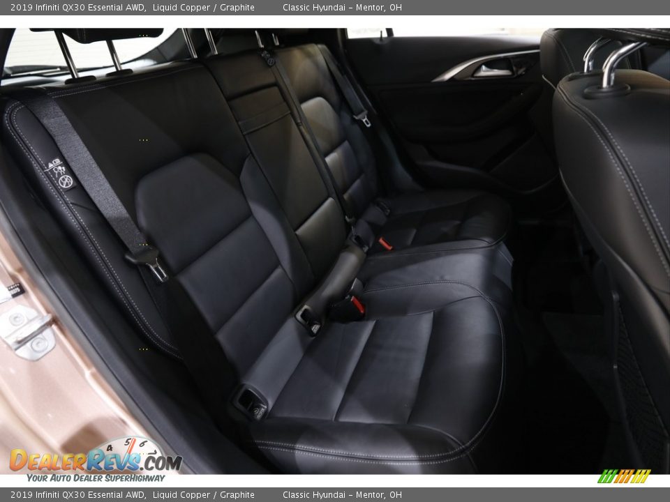 Rear Seat of 2019 Infiniti QX30 Essential AWD Photo #18
