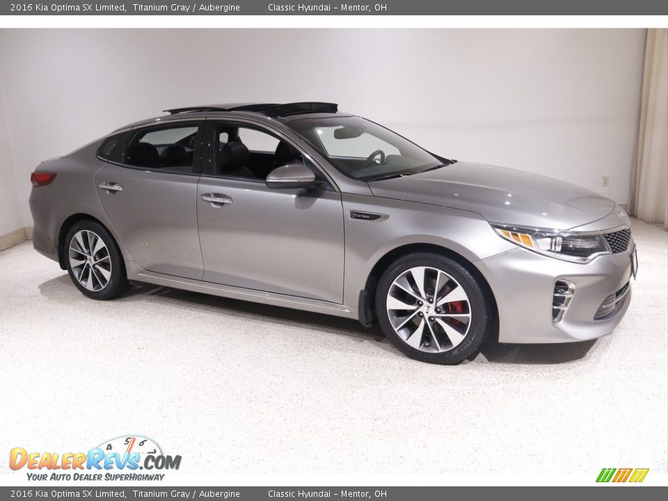 Titanium Gray 2016 Kia Optima SX Limited Photo #1