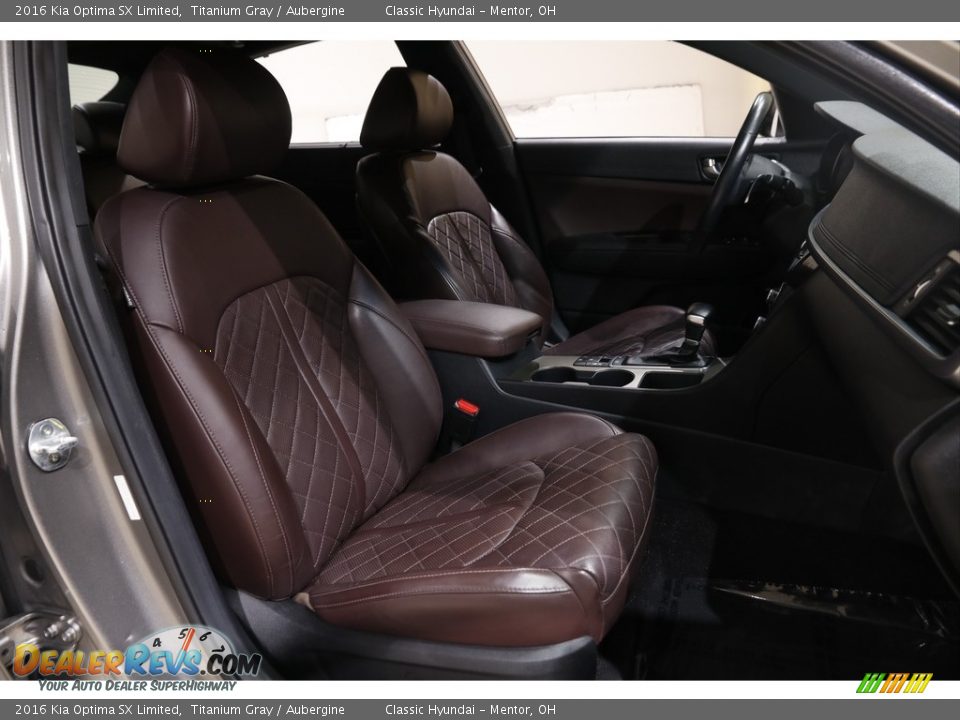 Front Seat of 2016 Kia Optima SX Limited Photo #19