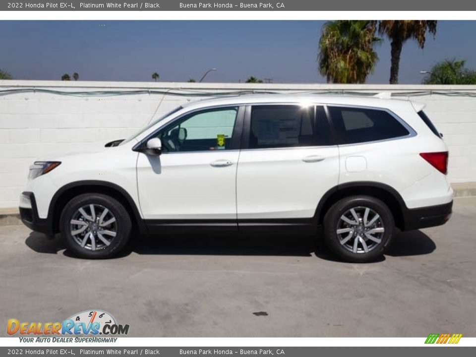 Platinum White Pearl 2022 Honda Pilot EX-L Photo #9