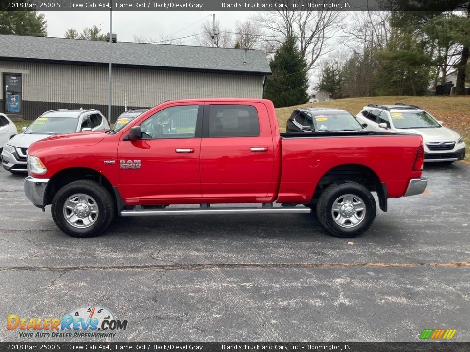 Flame Red 2018 Ram 2500 SLT Crew Cab 4x4 Photo #1