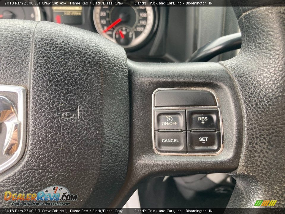 2018 Ram 2500 SLT Crew Cab 4x4 Steering Wheel Photo #14