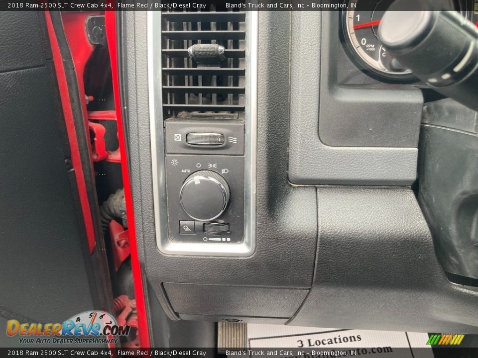Controls of 2018 Ram 2500 SLT Crew Cab 4x4 Photo #17